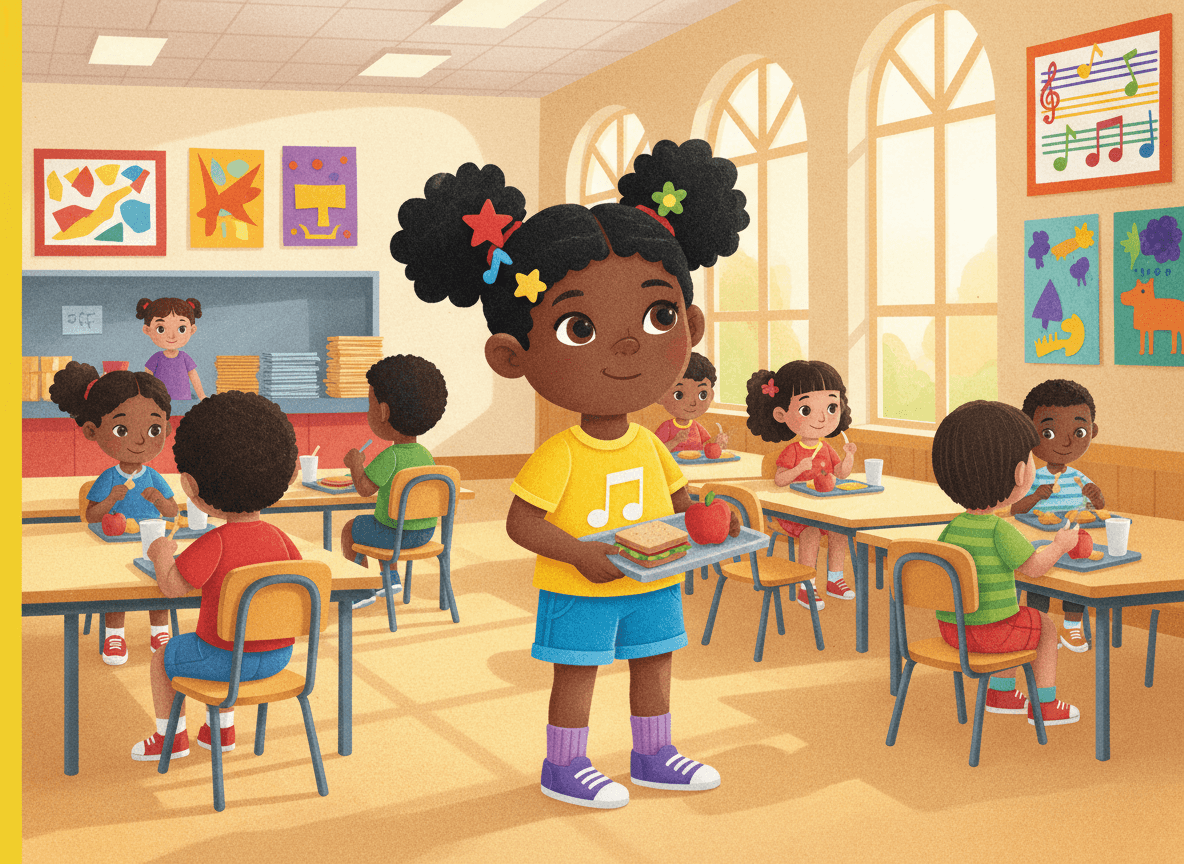 Cover for Eating Lunch in the Cafeteria