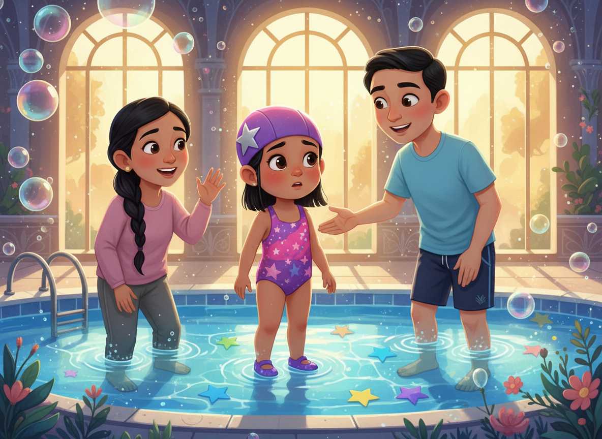 Cover for My First Swimming Lesson