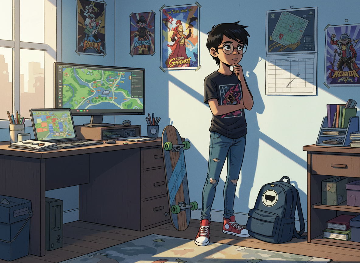 Cover for My New Daily Schedule