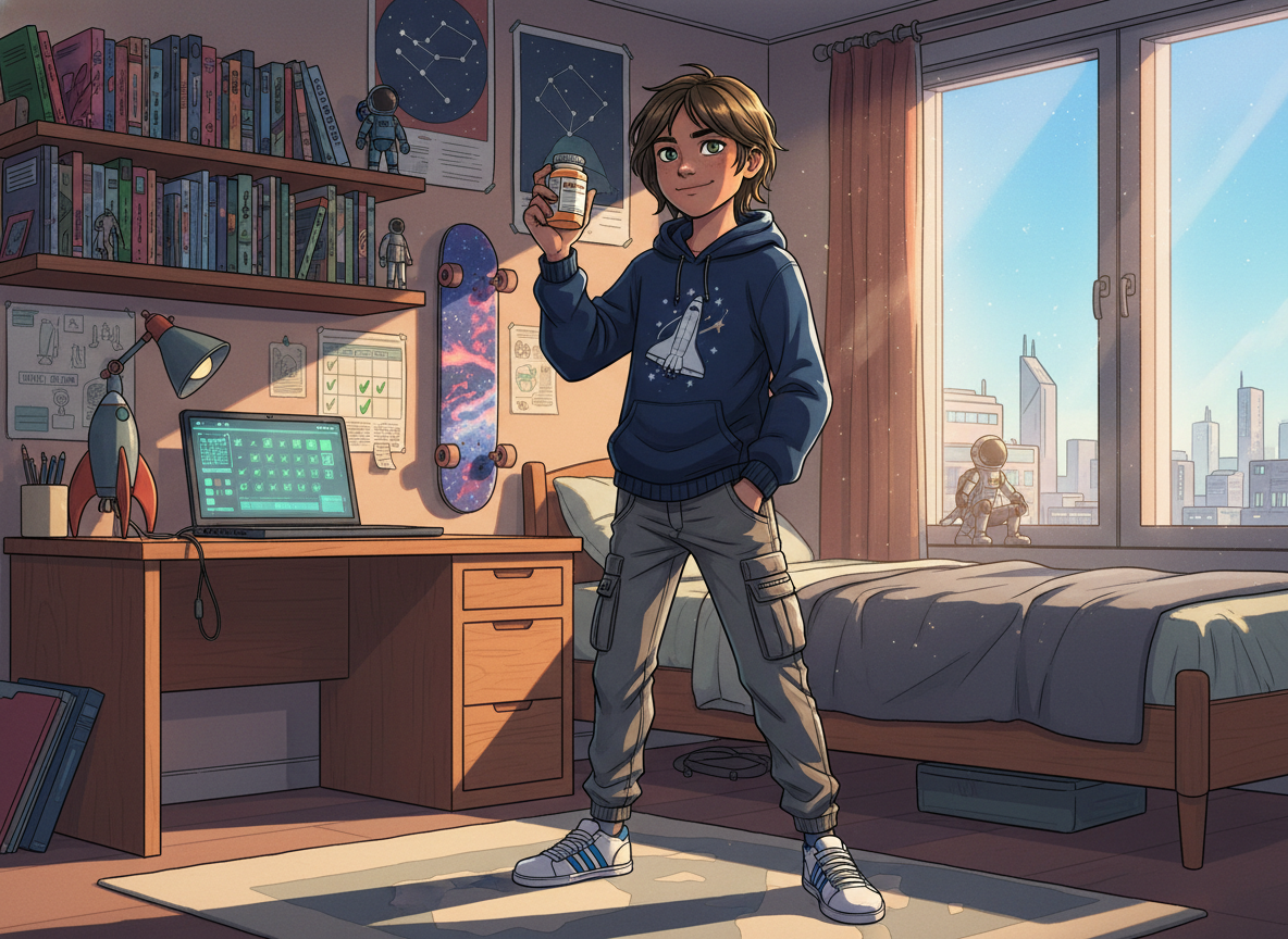 Cover for My Daily Vitamin Routine