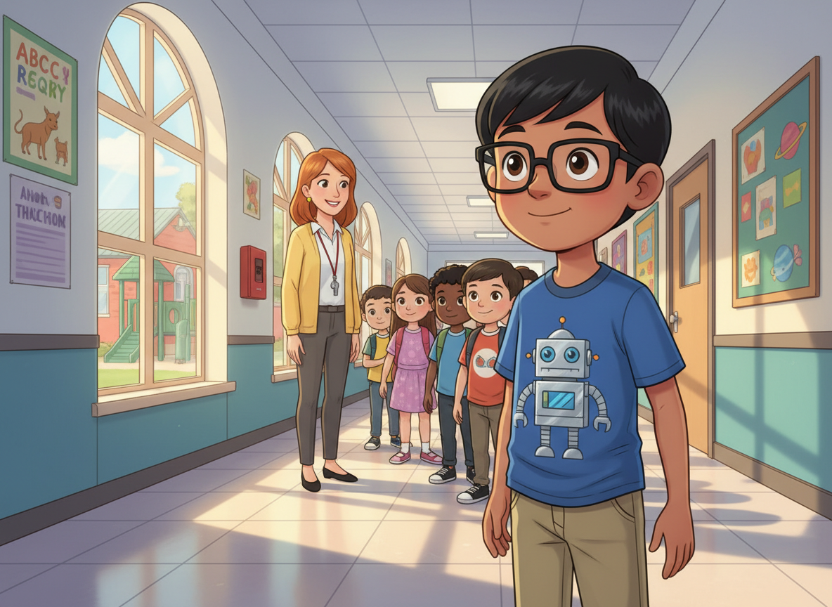 Cover for Fire Drill at School