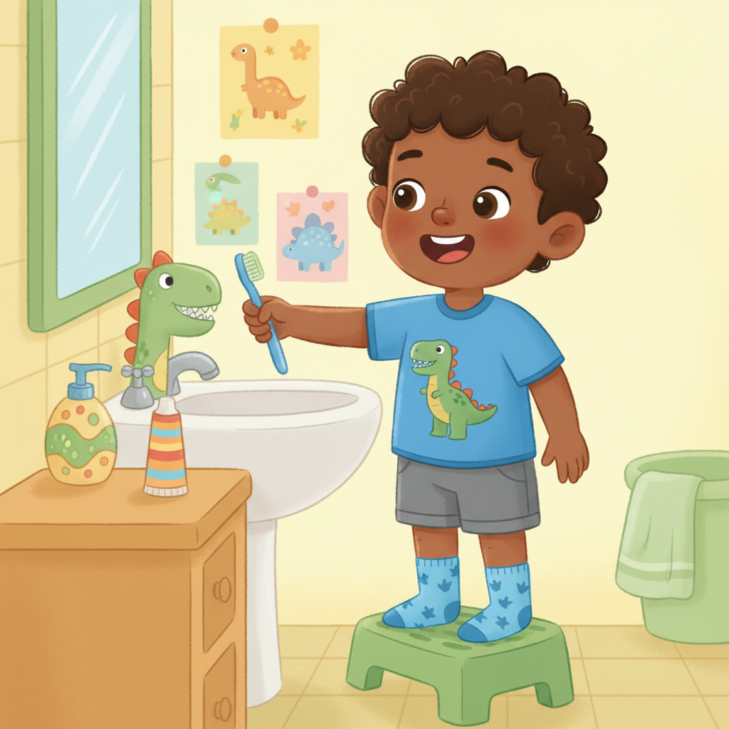 Cover for Brushing My Teeth at Night