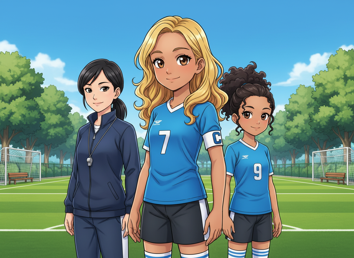 Cover for Making Friends at Soccer