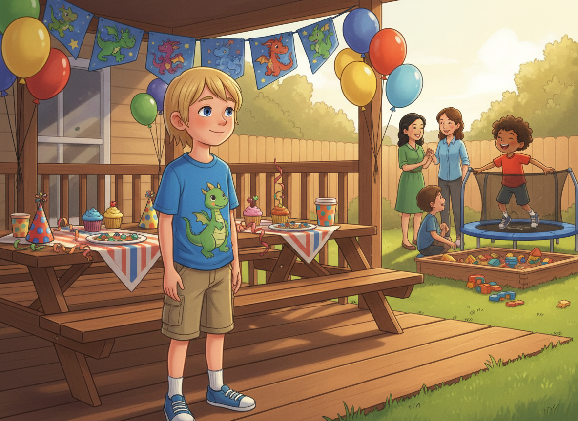 Cover for Going to a Birthday Party